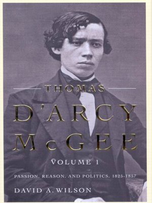 cover image of Thomas D'Arcy McGee